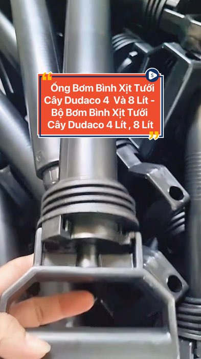 ￼Ống Bơm Bình Xịt Tưới Cây Dudaco 4  Và 8 Lít - Bộ Bơm Bình Xịt Tưới Cây Dudaco 4 Lít , 8 Lít #binhxit #binhtuoicay #binhtuoicay #phukienbinhxit