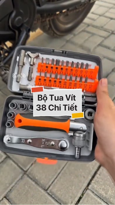 ￼Bộ Tua Vít Đa Năng 38 Chi Tiết #VideohangDoiSong#ShopeeVideo#ShopeeCreator #LuotVuiMuaLien#KOLUyTin#Videomuasam #SandealcungKOL #diumi332