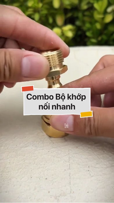 ￼Combo Bộ khớp nối nhanh Đầu VÀO và đầu RA của máy rửa xe #VideohangDoiSong#ShopeeVideo#ShopeeCreator #LuotVuiMuaLien#KOLUyTin#Videomuasam #diumi334