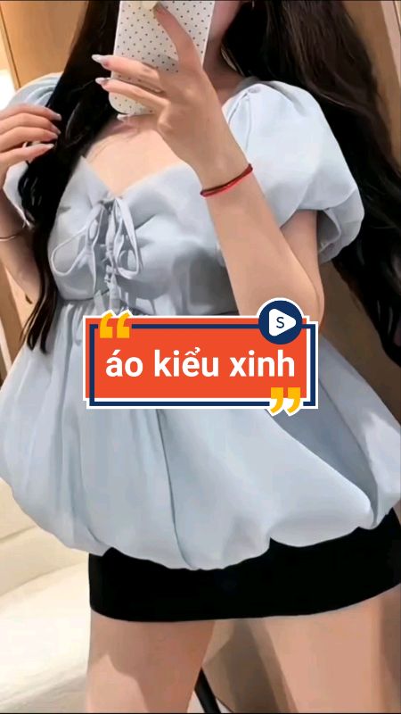 Áo kiểu xinh xắn #HangMoiVe #ShopeeVideo #ShopeeCreator #LuotVuiMuaLien #VideohangThoiTrang