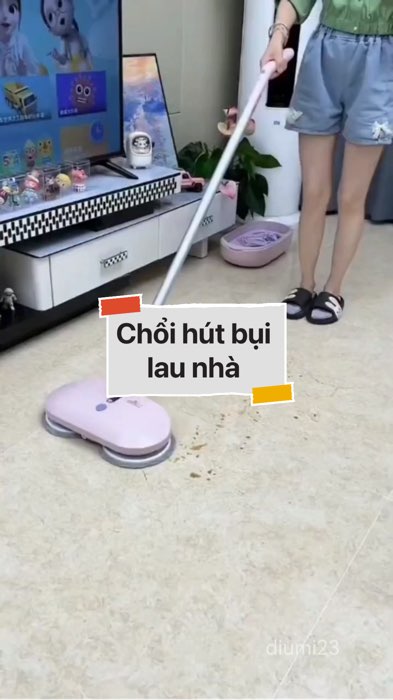 ￼Chổi hút bụi lau nhà không dùng điện #VideoHangGiaDung#shopeestyle#ShopeeVideo#ShopeeCreator #LuotVuiMuaLien #diumi377