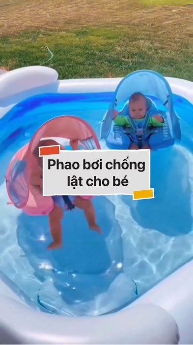 Phao bơi chống lật cho bé #VideoHangMevaBe#shopeestyle#ShopeeVideo#ShopeeCreator#LuotVuiMuaLien #diumi521