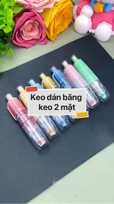 Keo dán băng keo 2 mặt #videohangvanphongpham#shopeestyle#ShopeeVideo#ShopeeCreator #LuotVuiMuaLien #diumi570