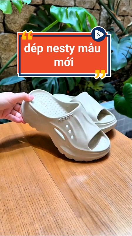 Dép nesty mẫu mới đế cao #depnesty #depnu #HangMoiVe #ShopeeVideo #ShopeeCreator #sandealcungKOL #LuotVuiMuaLien #VideohangThoiTrang