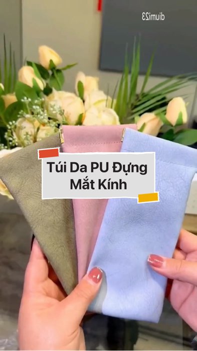 ￼Túi Da PU Đựng Mắt Kính #VideohangDoiSong#ShopeeVideo#ShopeeCreator #LuotVuiMuaLien#KOLUyTin#Videomuasam #SandealcungKOL #diumi613