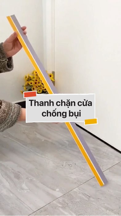 ￼Thanh chặn cửa chống bụi #VideohangNhaCua#shopeestyle#ShopeeVideo#ShopeeCreator #LuotVuiMuaLien#KOLUyTin#Videomuasam #SandealcungKOL #diumi628