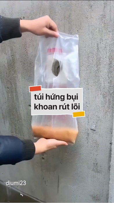 túi hứng bụi khoan rút lõi #VideohangDoiSong#ShopeeVideo#ShopeeCreator #LuotVuiMuaLien#KOLUyTin#Videomuasam #SandealcungKOL #diumi641
