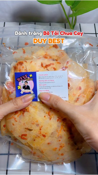 Bánh Tráng Bò Tỏi Chua Cay Duy Best. #ShopeeVideo #ShopeeCreator #LuotVuiMuaLien #VideohangTieuDung #banhtrang #duybest #KOLUyTin