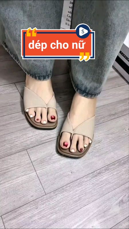 Dép lê cho nữ xinh xắn #depnu #VideohangThoiTrang #LuotVuiMuaLien #ShopeeCreator #HangMoiVe #ShopeeVideo