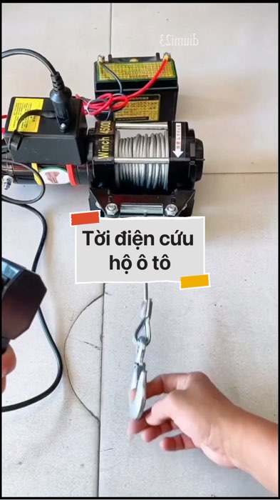 Tời điện cứu hộ ô tô #VideohangDienTu#shopeestyle#ShopeeVideo#ShopeeCreator #LuotVuiMuaLien#KOLUyTin#Videomuasam #SandealcungKOL #diumi705