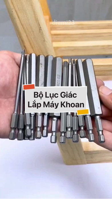 Bộ Lục Giác Lắp Máy Khoan #VideohangDoiSong#ShopeeVideo#ShopeeCreator #LuotVuiMuaLien#KOLUyTin#Videomuasam #SandealcungKOL #diumi741