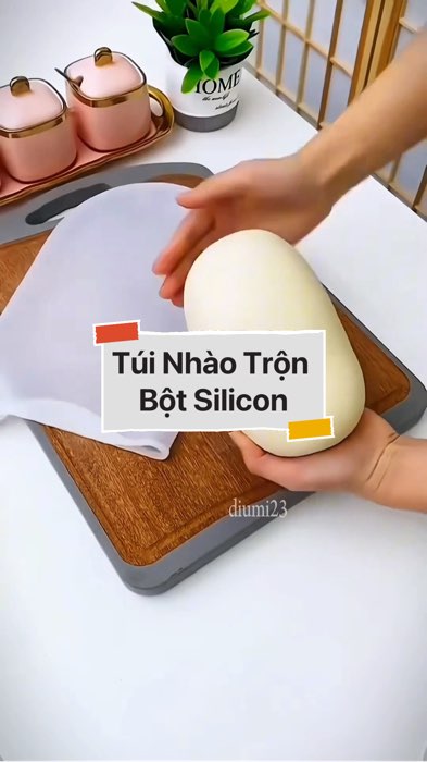 Túi Nhào Trộn Bột Silicon #VideohangDoiSong#ShopeeVideo#ShopeeCreator #LuotVuiMuaLien#KOLUyTin#Videomuasam #SandealcungKOL #diumi831