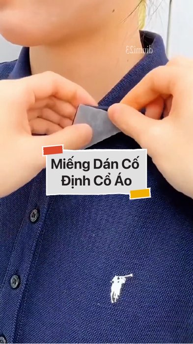 Miếng Dán Cố Định Cổ Áo #VideohangThoiTrang#shopeestyle#ShopeeVideo#ShopeeCreator#LuotVuiMuaLien#KOLUyTin #diumi835
