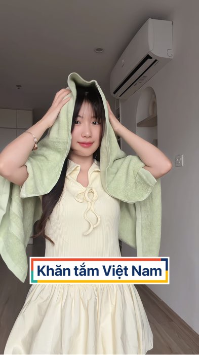 Khắn tắm nhà Royal dùng thích lắm #LuotVuiMuaLien #hoaidecor #ShopeeVideo #khantam #khan