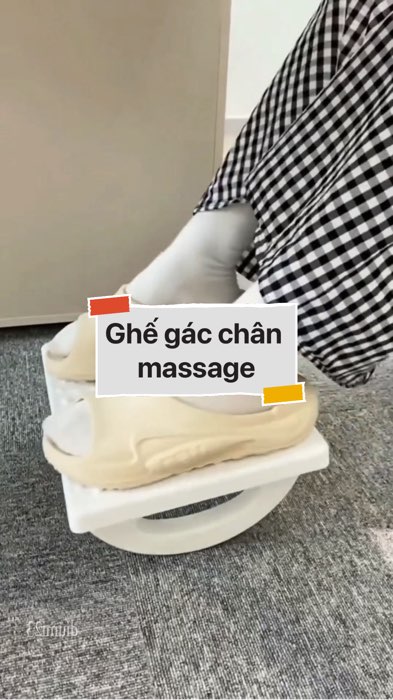 ￼Ghế gác chân massage #VideohangDoiSong#ShopeeVideo#ShopeeCreator #LuotVuiMuaLien#KOLUyTin#Videomuasam #SandealcungKOL #diumi869