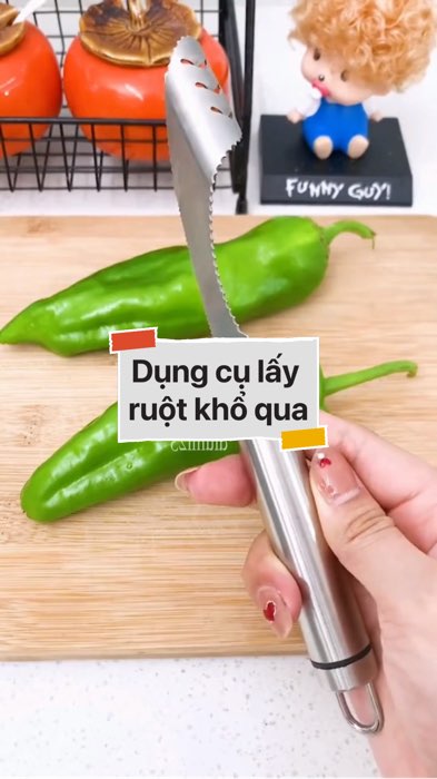 ￼Dụng cụ lấy ruột khổ qua #VideoHangGiaDung#shopeestyle#ShopeeVideo#ShopeeCreator #LuotVuiMuaLien #diumi959
