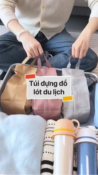 Túi đựng đồ lót du lịch #VideohangDoiSong#ShopeeVideo#ShopeeCreator #LuotVuiMuaLien#KOLUyTin#Videomuasam #SandealcungKOL #diumi997