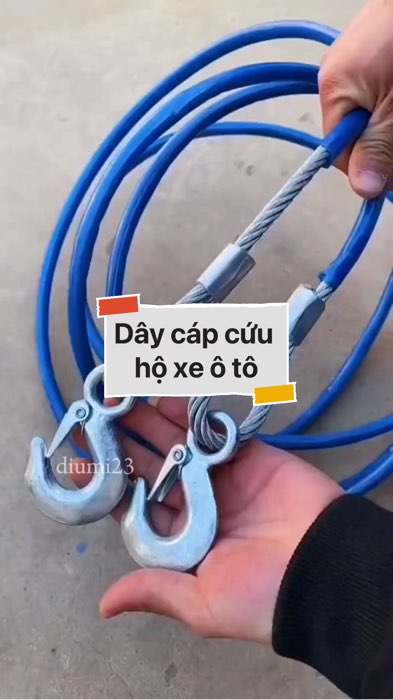 Dây cáp cứu hộ xe ô tô #VideohangDoiSong#ShopeeVideo#ShopeeCreator #LuotVuiMuaLien#KOLUyTin#Videomuasam #SandealcungKOL #diumi15