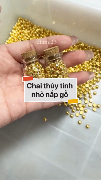 Chai thủy tinh nhỏ nắp gỗ mini #VideohangDoiSong#ShopeeVideo#ShopeeCreator #LuotVuiMuaLien#KOLUyTin#Videomuasam #SandealcungKOL #diumi50