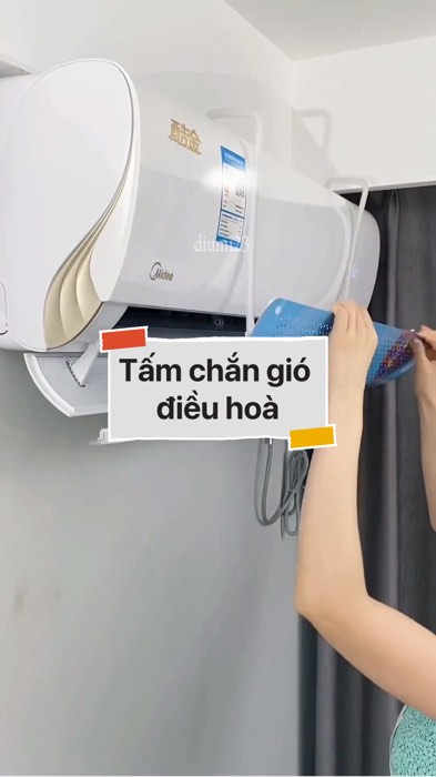 ￼Tấm chắn gió điều hoà #VideoHangGiaDung#shopeestyle#ShopeeVideo#ShopeeCreator #LuotVuiMuaLien #diumi112