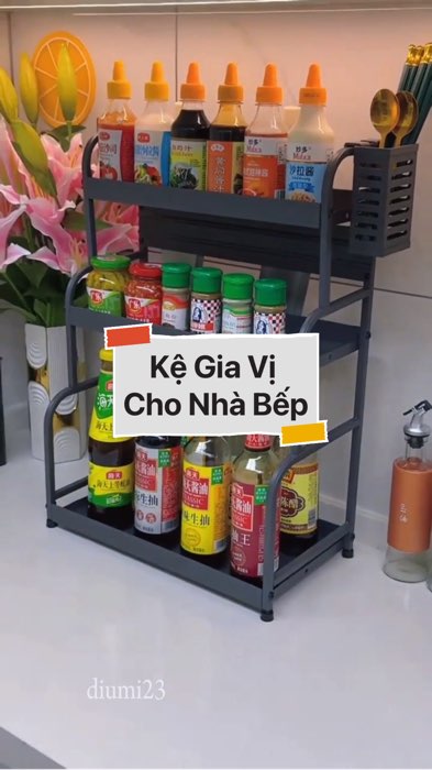 ￼Kệ Gia Vị Cho Nhà Bếp #VideoHangGiaDung#ShopeeVideo#ShopeeCreator #LuotVuiMuaLien#KOLUyTin#Videomuasam #SandealcungKOL #diumi137