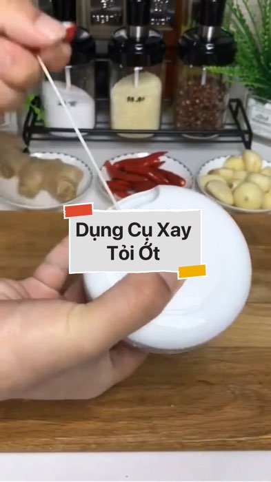 Dụng Cụ Xay Tỏi Ớt  #VideoHangGiaDung#shopeestyle#ShopeeVideo#ShopeeCreator #LuotVuiMuaLien #diumi164