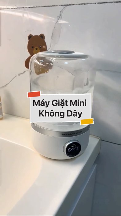 ￼Máy Giặt Mini Không Dây #VideohangDienTu#shopeestyle#ShopeeVideo#ShopeeCreator #LuotVuiMuaLien#KOLUyTin#Videomuasam #SandealcungKOL #diumi197
