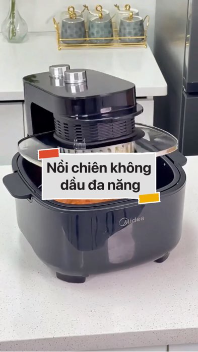 Nồi chiên không dầu #VideohangDienTu#shopeestyle#ShopeeVideo#ShopeeCreator #LuotVuiMuaLien#KOLUyTin#Videomuasam #SandealcungKOL #diumi233