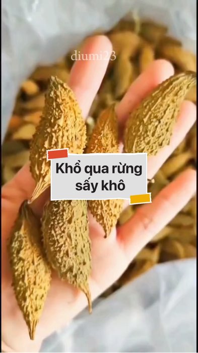 Khổ qua rừng sấy khô #VideohangTieuDung #shopeestyle#ShopeeVideo#ShopeeCreator #diumi815 #KOLUyTin#Videomuasam #SandealcungKOL