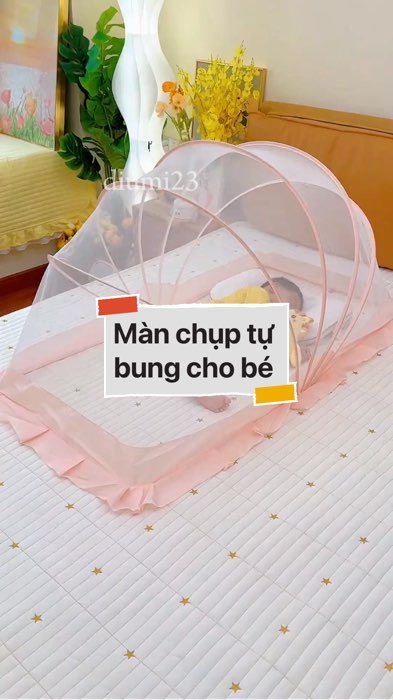 Màn chụp tự bung cho bé #VideoHangMevaBe#shopeestyle#ShopeeVideo#ShopeeCreator#LuotVuiMuaLien #diumi839