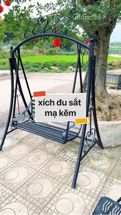 xích đu sắt mạ kẽm sơn tĩnh điện #VideohangDoiSong#ShopeeVideo#ShopeeCreator #LuotVuiMuaLien#KOLUyTin#Videomuasam #SandealcungKOL #diumi42