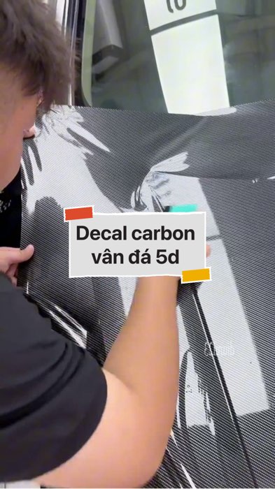￼Decal carbon vân đá 5d #VideohangDoiSong#ShopeeVideo#ShopeeCreator #LuotVuiMuaLien#KOLUyTin#Videomuasam #SandealcungKOL #diumi49