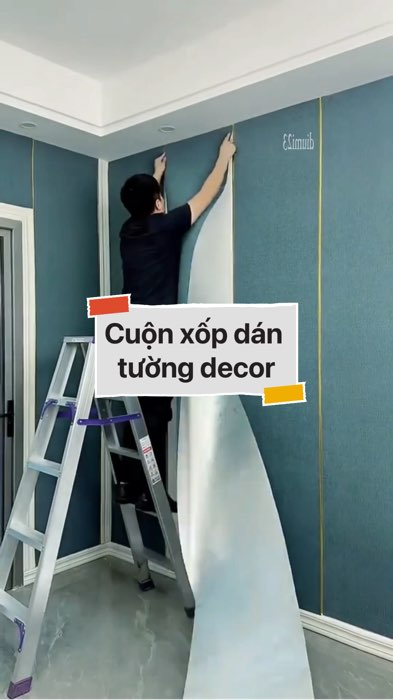 Cuộn xốp dán tường #VideohangNhaCua#shopeestyle#ShopeeVideo#ShopeeCreator #LuotVuiMuaLien#KOLUyTin#Videomuasam #SandealcungKOL #diumi50