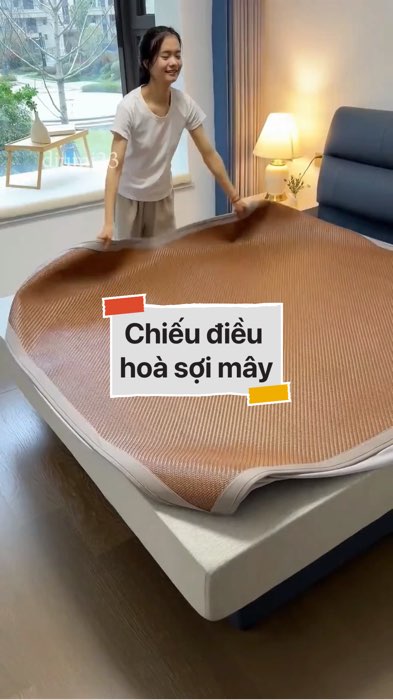 Chiếu điều hoà sợi mây #VideohangDoiSong#ShopeeVideo#ShopeeCreator #LuotVuiMuaLien#KOLUyTin#Videomuasam #SandealcungKOL #diumi68