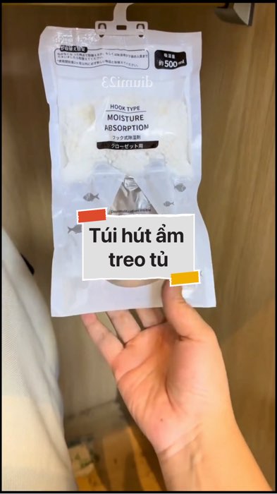 Túi hút ẩm treo tủ #VideohangDoiSong#ShopeeVideo#ShopeeCreator #LuotVuiMuaLien#KOLUyTin#Videomuasam #SandealcungKOL #diumi71