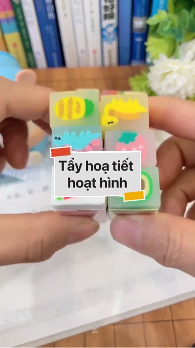 Tẩy hoạ tiết hoạt hình #videohangvanphongpham#shopeestyle#ShopeeVideo#ShopeeCreator #LuotVuiMuaLien #diumi226