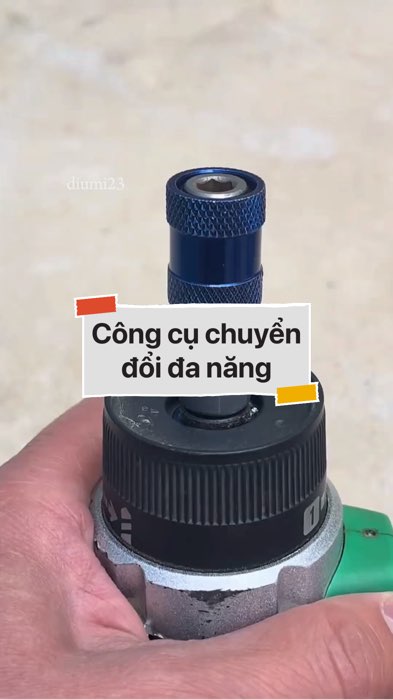 Bộ chuyển đổi khoan sang tuốc nơ vít #diumi261