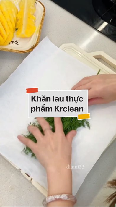 Khăn lau thực phẩm Krclean #VideohangTieuDung #shopeestyle#ShopeeVideo#ShopeeCreator #LuotvuiMuaLien#KOLUyTin#Videomuasam #SandealcungKOL #diumi279