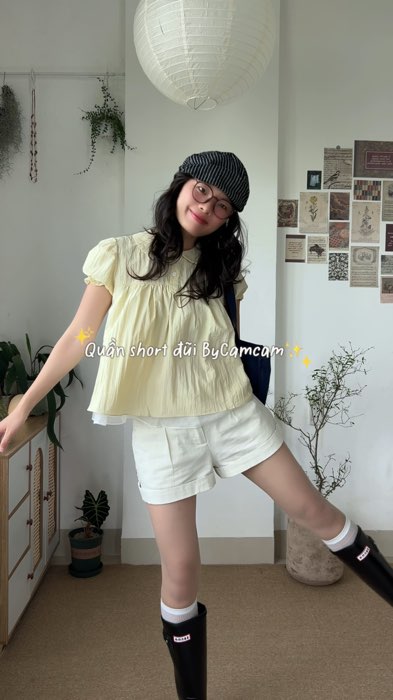 Quần short bycamcam✨🤍#ShopeeVideo #ShopeeCreater #ShopeeDebut #SandealcungKOL #HangMoiVe #KOLUyTin #quanshortdui #quanshort