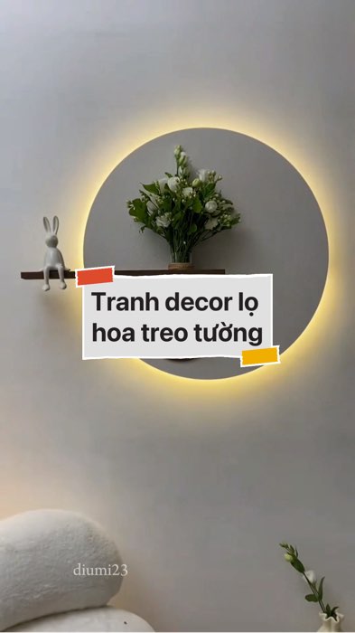 Tranh decor lọ hoa treo tường #VideoHangGiaDung#shopeestyle#ShopeeVideo#ShopeeCreator #LuotVuiMuaLien #diumi323