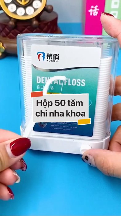 Hộp 50 tăm chỉ nha khoa #VideohangDoiSong#ShopeeVideo#ShopeeCreator #LuotVuiMuaLien#KOLUyTin#Videomuasam #SandealcungKOL #diumi328