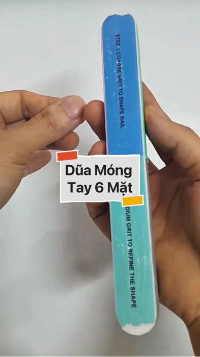 ￼Dụng Cụ Dũa Móng Tay 6 Mặt #VideohangLamDep#shopeestyle#ShopeeVideo#ShopeeCreator #LuotVuiMuaLien#KOLUyTin#Videomuasam #SandealcungKOL #diumi340