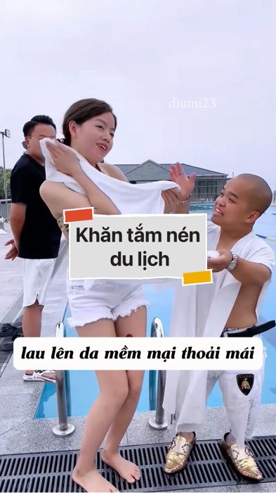 Khăn tắm nén du lịch #VideohangDoiSong#ShopeeVideo#ShopeeCreator #LuotVuiMuaLien#KOLUyTin#Videomuasam #SandealcungKOL #diumi363