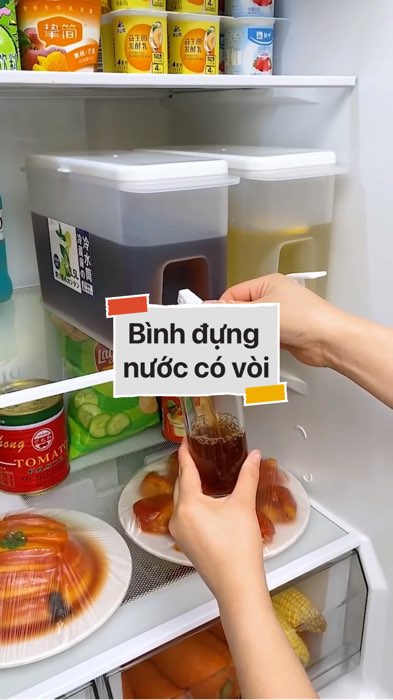 Bình đựng nước có vòi 3,5L #VideoHangGiaDung#shopeestyle#ShopeeVideo#ShopeeCreator #LuotVuiMuaLien #diumi373