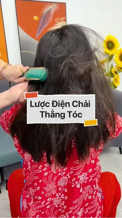 ￼Lược Điện Chải Thẳng Tóc #VideohangDienTu#shopeestyle#ShopeeVideo#ShopeeCreator #LuotVuiMuaLien#KOLUyTin#Videomuasam #SandealcungKOL #diumi416