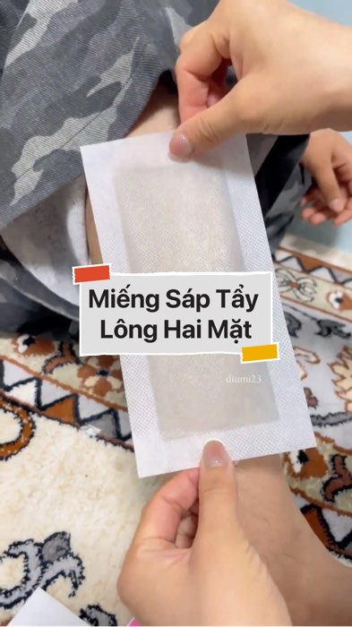 Miếng Sáp Tẩy Lông Hai Mặt #VideohangLamDep#shopeestyle#ShopeeVideo#ShopeeCreator #LuotVuiMuaLien#KOLUyTin#Videomuasam #SandealcungKOL #diumi448