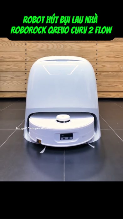 Mua tại video rẻ hơn, Robot Hút Bụi Roborock Qrevo Curv 2 Flow #ShopeeVideo #ShopeeCreator #LuotVuiMuaLien #xuhuong #KOLUyTin