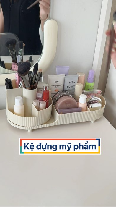 Em kệ này rẻ mà đựng được quá trời đồ #KOLUyTin #ShopeeLamDep #shopeevideo #shopeevideo #kemypham