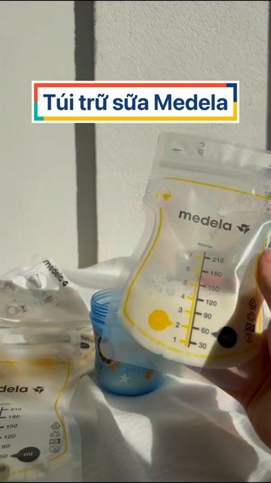 Túi trữ sữa Medela #ShopeeCreator #LuotVuiMuaLien #ShopeeVideo #SandealcungKOL #mebesam #tuitrusua #medela #trusua