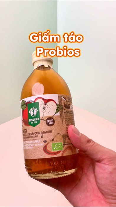 Giấm táo hữu cơ có giấm táo Probios #ShopeeVideo #ShopeeCreator #LuotVuiMuaLien #shopthinhhanh #SandealcungKOL #KOLUyTin #giamtao #probios